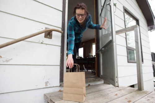 delivery to your door - junk food stock pictures, royalty-free photos & images