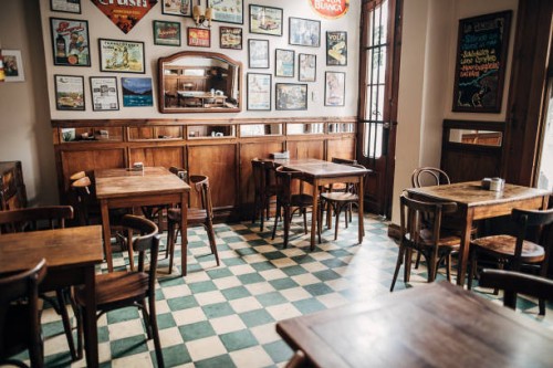 dentro del café de la ciudad en buenos aires - home decoration fotografías e imágenes de stock