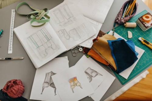 design sketches - fashion stock pictures, royalty-free photos & images