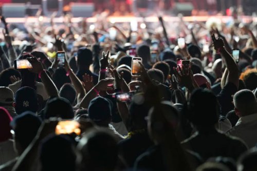 Detail of the crowd during the Hip Hop 50 Live at Yankee Stadium on Friday, August 11, 2023 in New York, New York.