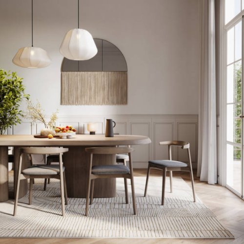 digital generated image refined dining in stylish kitchen interior - home decoration stock pictures, royalty-free photos & images