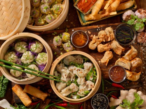 dim sum - junk food stock pictures, royalty-free photos & images