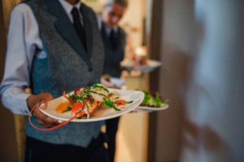 dinner is served - food stock pictures, royalty-free photos & images