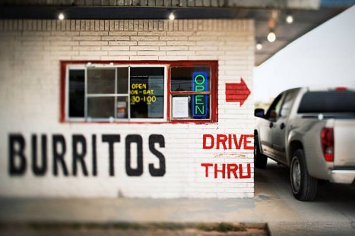 drive-through burrito stand - junk food stock pictures, royalty-free photos & images