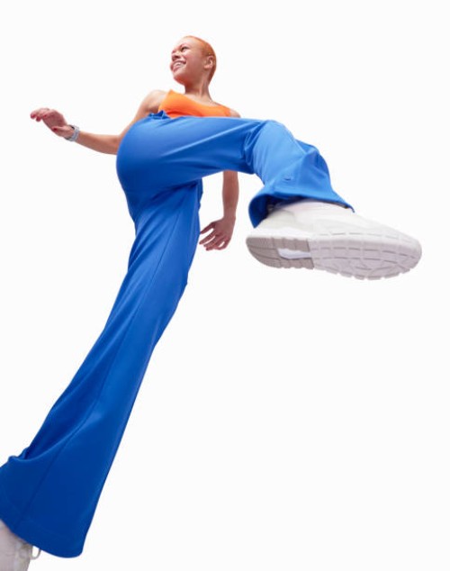 dynamic fitness - fashion stock-fotos und bilder