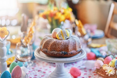 easter bunt cake - food stock pictures, royalty-free photos & images