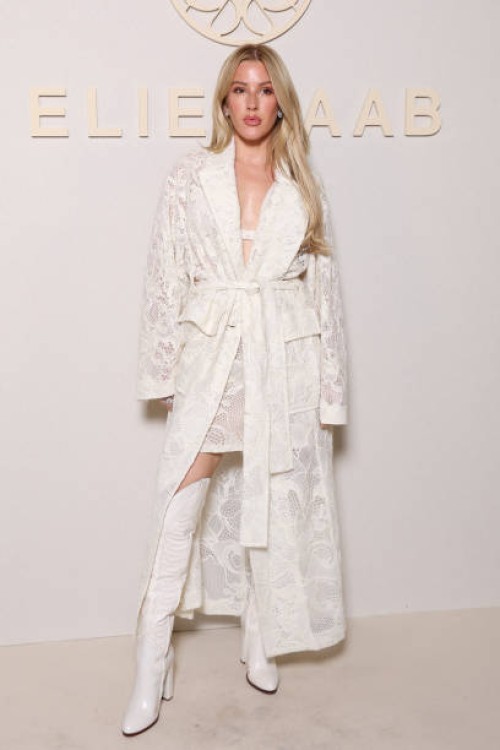 Ellie Goulding attends the Elie Saab Haute Couture Fall/Winter 2024-2025 show as part of Paris Fashion Week on June 26, 2024 in Paris, France.