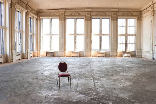 empty old ballroom - home decoration stock pictures, royalty-free photos & images