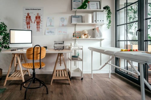 empty pediatrician office - home decoration stock pictures, royalty-free photos & images