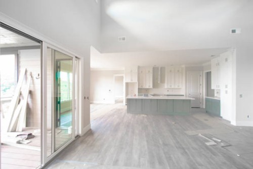 empty unfinished residential home interior - home decoration stock pictures, royalty-free photos & images