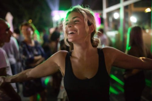 enjoying nightlife - concert stock pictures, royalty-free photos & images