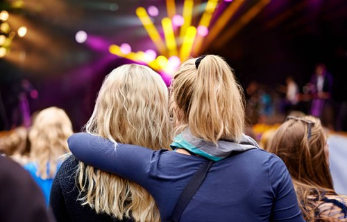 every beat brings them closer together - concert stock pictures, royalty-free photos & images