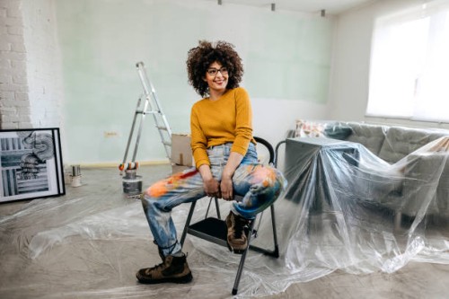 everything is ready to be pinted - home decoration stock pictures, royalty-free photos & images