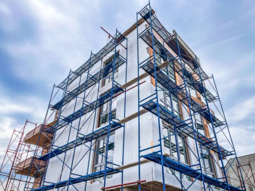 external wall insulation - home decoration stock pictures, royalty-free photos & images
