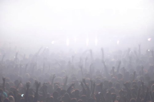 fans cheering at a rock concert - concert stock pictures, royalty-free photos & images