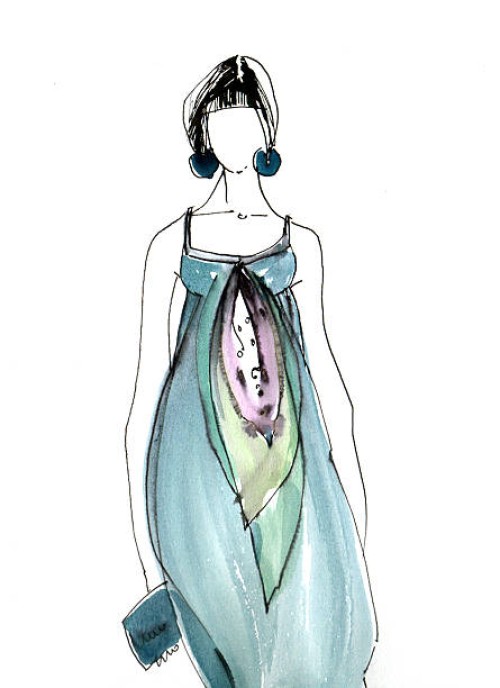 fashion illustration - fashion stock illustrations