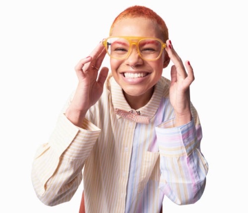 fashion nerd - fashion stock pictures, royalty-free photos & images