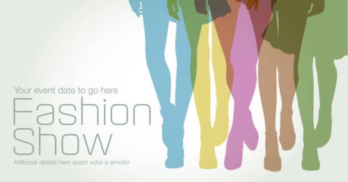 fashion show poster - fashion stock illustrations