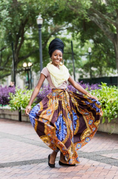 fashionable young african-american woman - fashion stock pictures, royalty-free photos & images