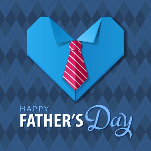 father's day origami heart shirt - home decoration stock illustrations