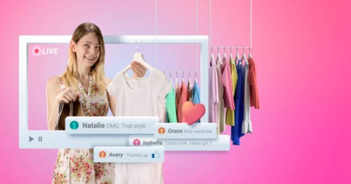 female vlogger dress presentation - fashion stock pictures, royalty-free photos & images