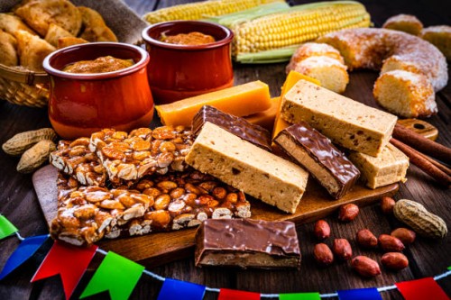 festa junina, typical food for the brazilian june party. - food stock pictures, royalty-free photos & images