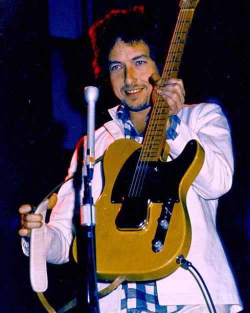 File Photos of Bob Dylan in concert