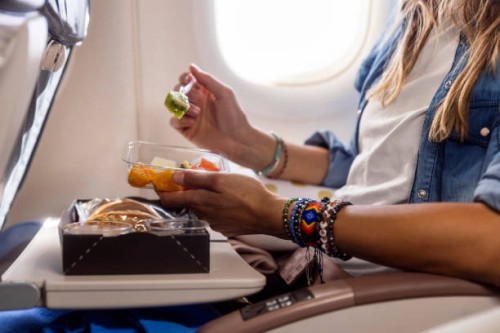 flight meal - food stock pictures, royalty-free photos & images