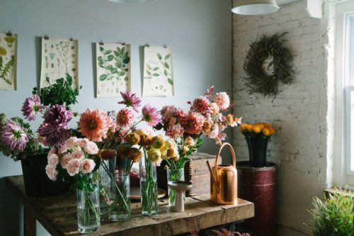 flower shop - home decoration stock pictures, royalty-free photos & images