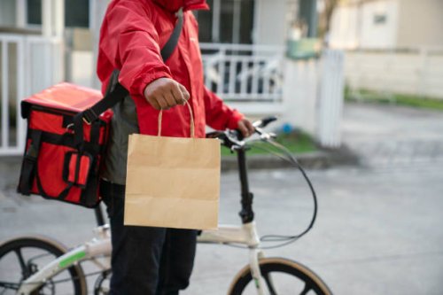 food delivery - food stock pictures, royalty-free photos & images
