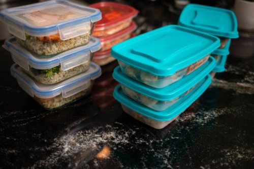 food storage containers - food stock pictures, royalty-free photos & images