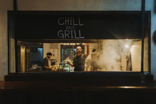 food truck restaurant - junk food stock pictures, royalty-free photos & images