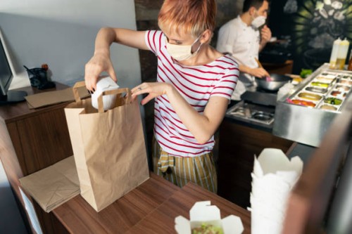 food workers - junk food stock pictures, royalty-free photos & images