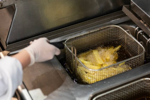 frying oil, french fries - junk food stock pictures, royalty-free photos & images