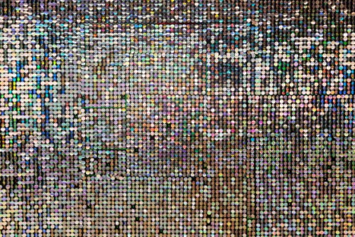 full frame shot of colourful vibrant glittering sequins - fashion stock pictures, royalty-free photos & images