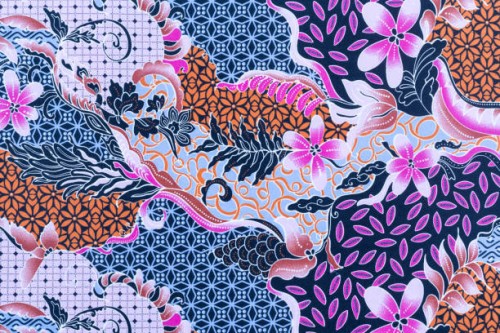 full frame thai silk traditional motif textile and texture background. - fashion stock pictures, royalty-free photos & images