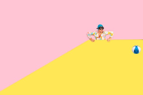 funny curvy model in colorful summer outfit - fashion stock pictures, royalty-free photos & images