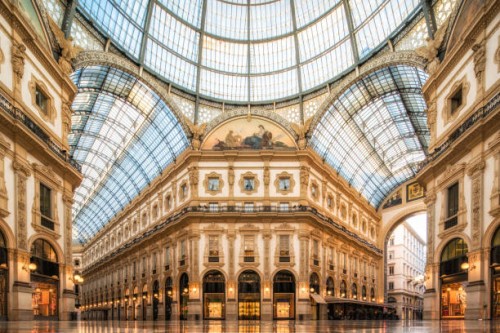 galleria vittorio emanuele ii, milan - fashion stock pictures, royalty-free photos & images