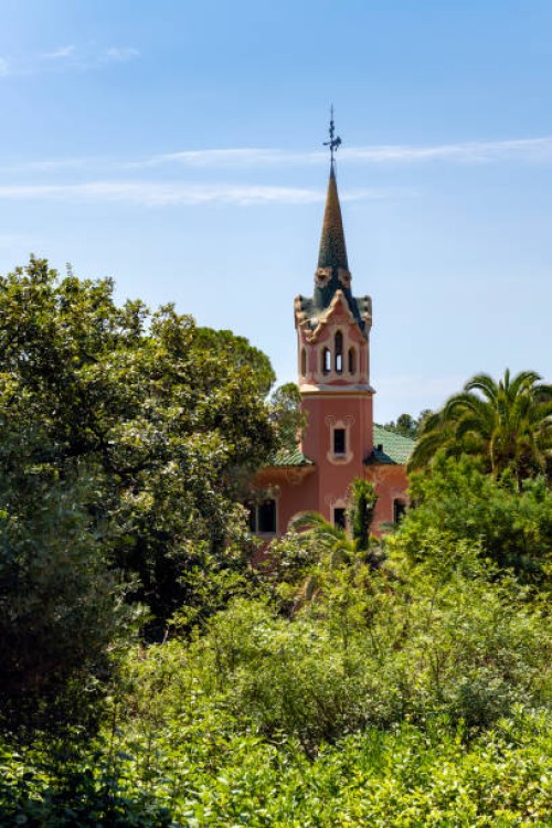 gaudi house - garden decoration stock pictures, royalty-free photos & images