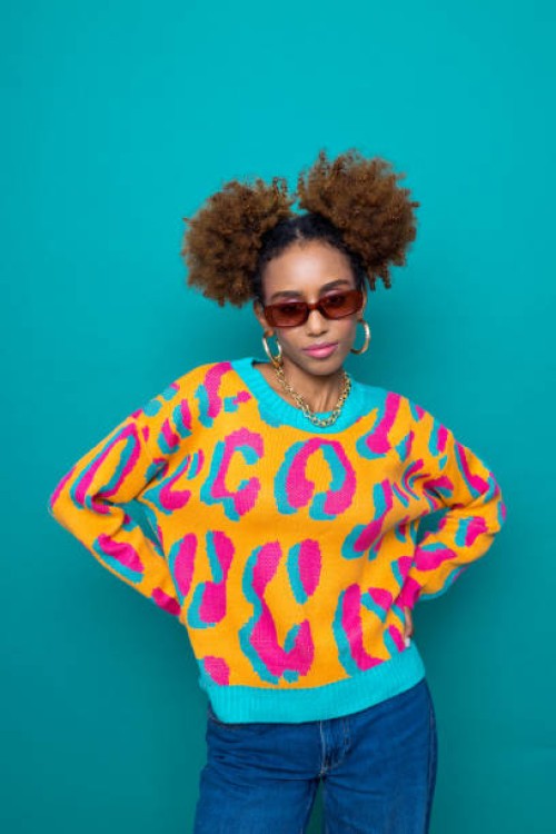 gen z beautiful young woman - fashion stock pictures, royalty-free photos & images