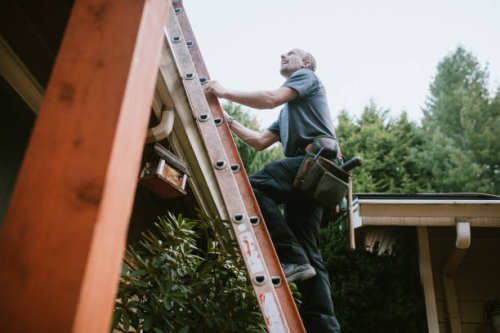 general contractor installing new roof - home decoration stock pictures, royalty-free photos & images