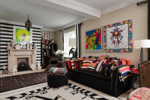 georgian house of designer sue timney. - home decoration stock pictures, royalty-free photos & images