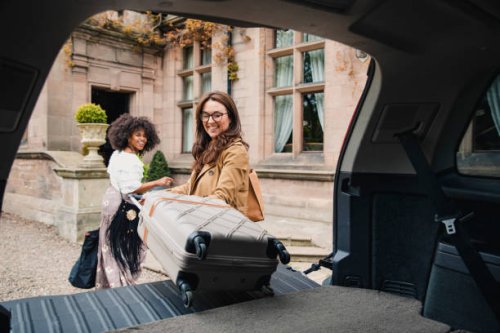 girl's trip - travel stock pictures, royalty-free photos & images