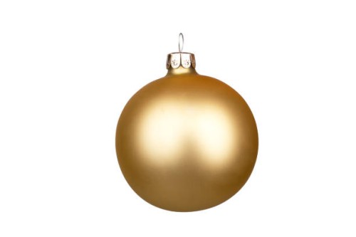 glitter christmas ball isolated on white background - home decoration stockfoto's en -beelden