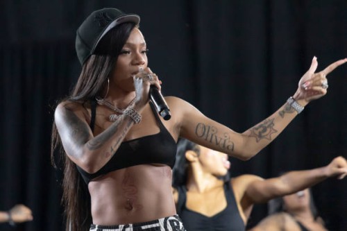 GloRilla performs at the New York Fashion Week Festival Powered by The Model Experience on September 13, 2024 in New York City.