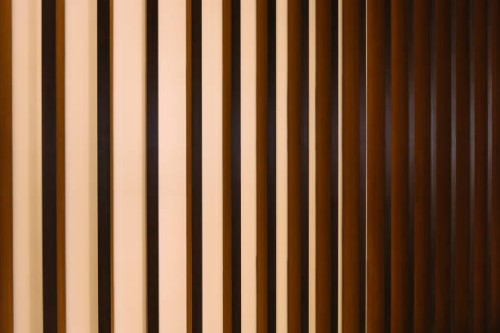 gold colored abstract striped architectural detail - home decoration stockfoto's en -beelden