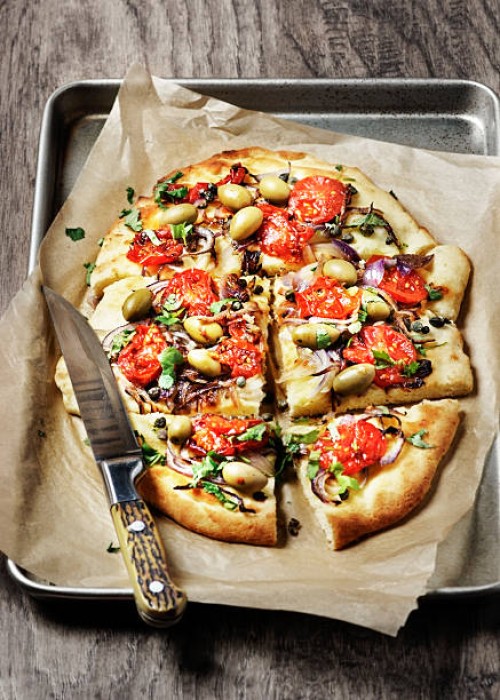 gourmet pizza - junk food stock pictures, royalty-free photos & images