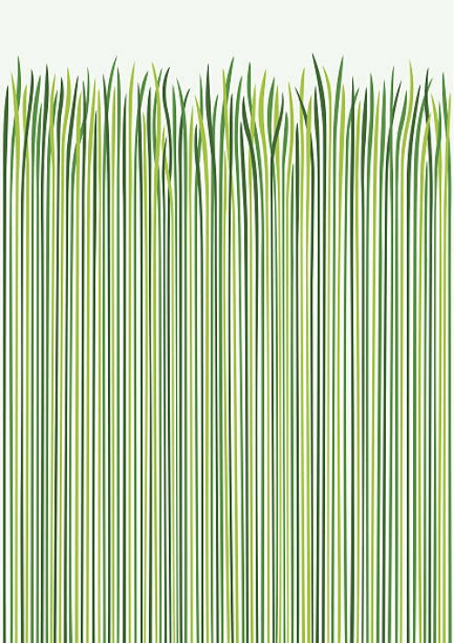 grass design - garden decoration stock illustrations