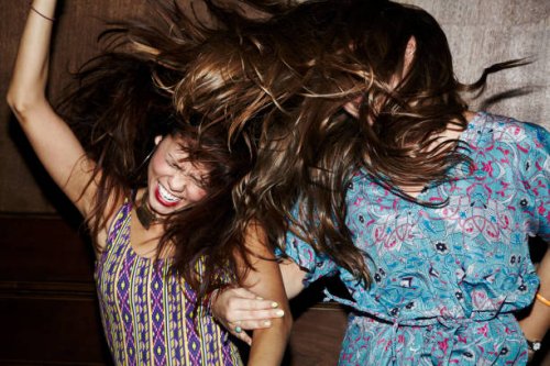 group of friends having fun - hairstyle stock pictures, royalty-free photos & images