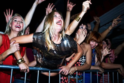 group of people at a music concert - concert stock pictures, royalty-free photos & images